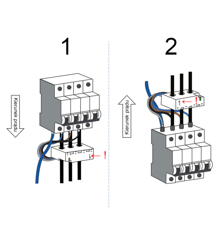 Licznik energii prądu 3-fazowy dwukierunkowy przekładnik 63A WiFi TUYA