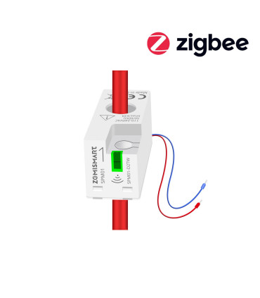 Licznik energii prądu 1-fazowy dwukierunkowy przekładnik 63A ZigBee TUYA