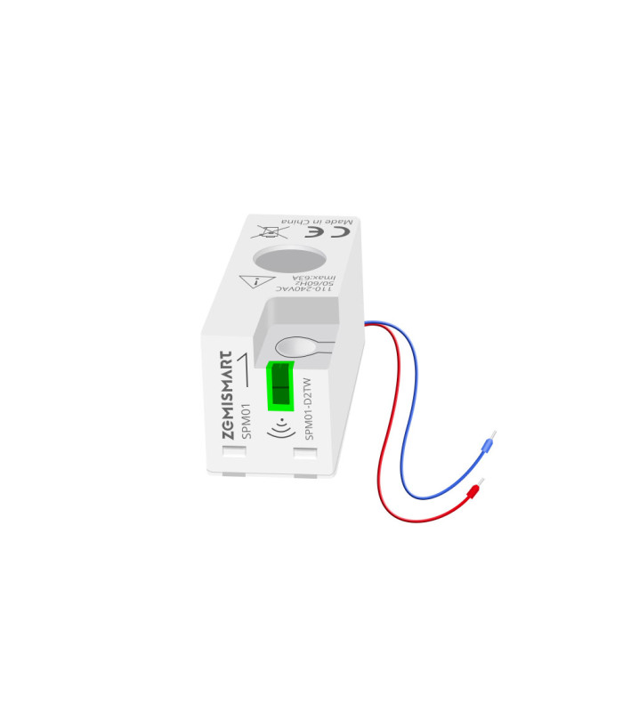 Licznik energii prądu 1-fazowy dwukierunkowy przekładnik 63A ZigBee TUYA