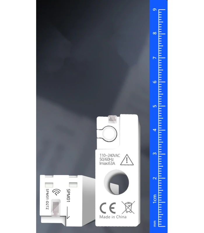 Licznik energii prądu 1-fazowy dwukierunkowy przekładnik 63A ZigBee TUYA