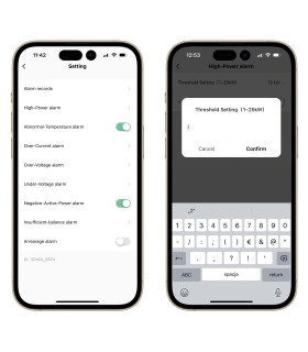 Licznik energii prądu 1-fazowy dwukierunkowy przekładnik 63A ZigBee TUYA