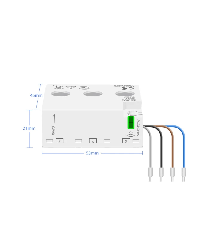 Licznik energii prądu 3-fazowy dwukierunkowy przekładnik 63A ZigBee TUYA