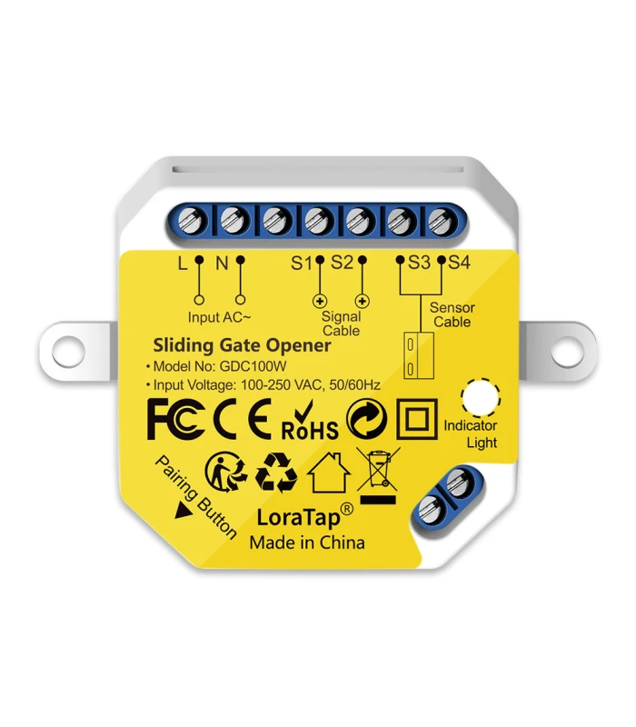 Sterownik bramy przesuwnej TUYA WiFi z czujnikiem