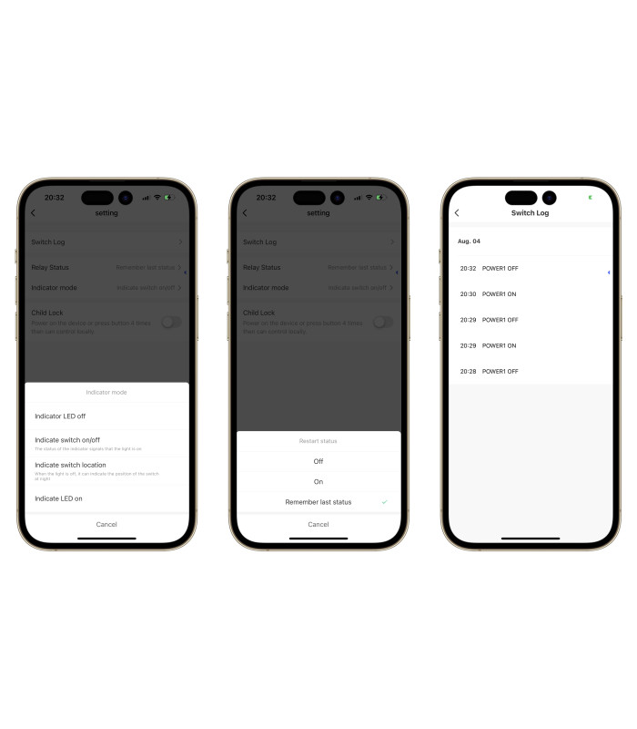 Gniazdko ZigBee TUYA HUE HA 3680W pomiar prądu