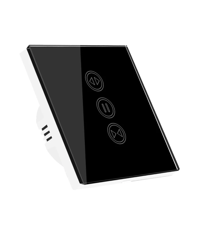 Dotykowy sterownik rolet ZigBee TUYA czarny