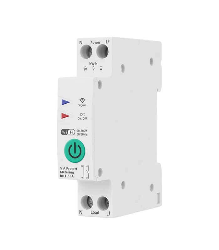 Przekaźnik WiFi 63A dla TUYA: Ochrona i zarządzanie obwodem elektrycznym