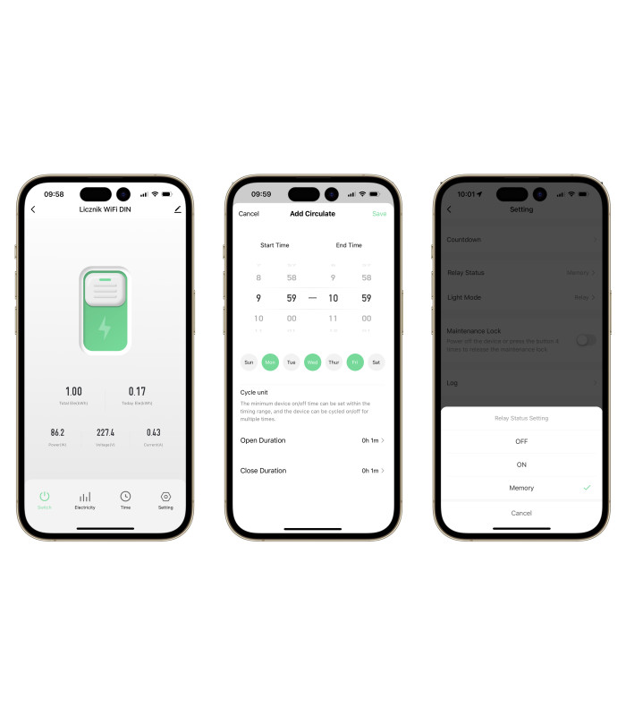 Przekaźnik WiFi 63A dla TUYA: Ochrona i zarządzanie obwodem elektrycznym
