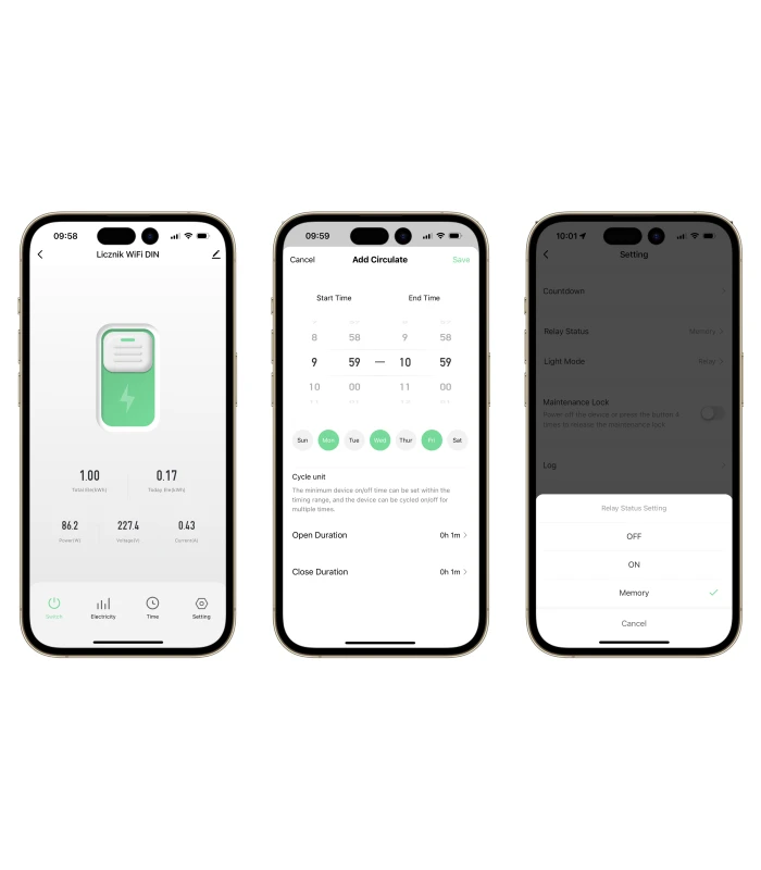 Przekaźnik WiFi 63A dla TUYA: Ochrona i zarządzanie obwodem elektrycznym