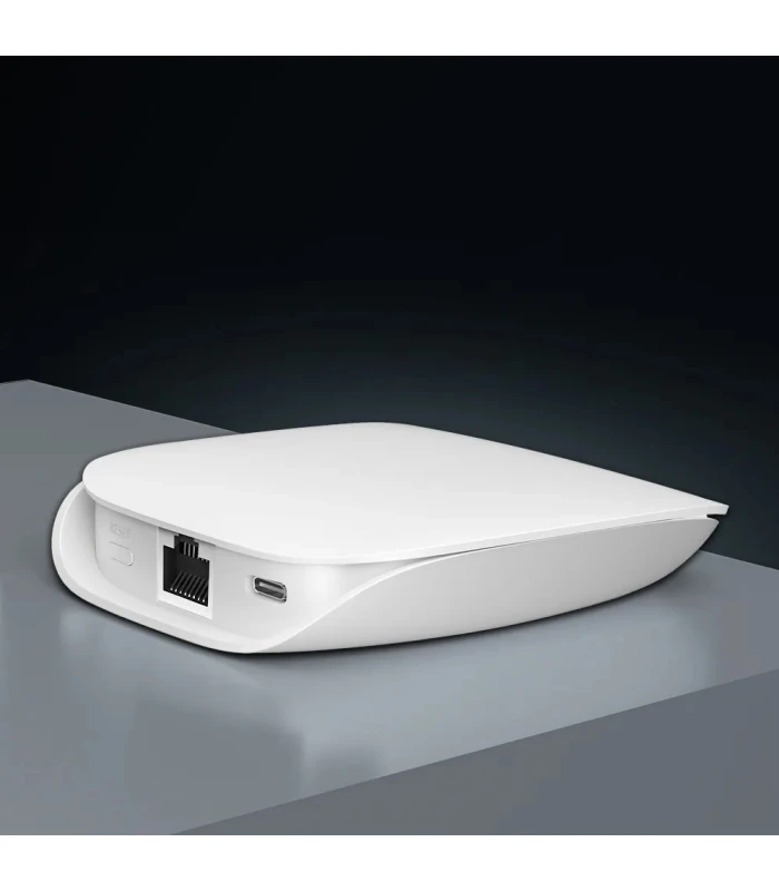 Inteligentna Bramka ZigBee 3.0 - Kompatybilna z Aplikacjami TUYA i Smart Life, Połączenie LAN RJ45