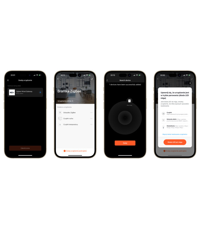 Inteligentna Bramka ZigBee 3.0 - Kompatybilna z Aplikacjami TUYA i Smart Life, Połączenie LAN RJ45