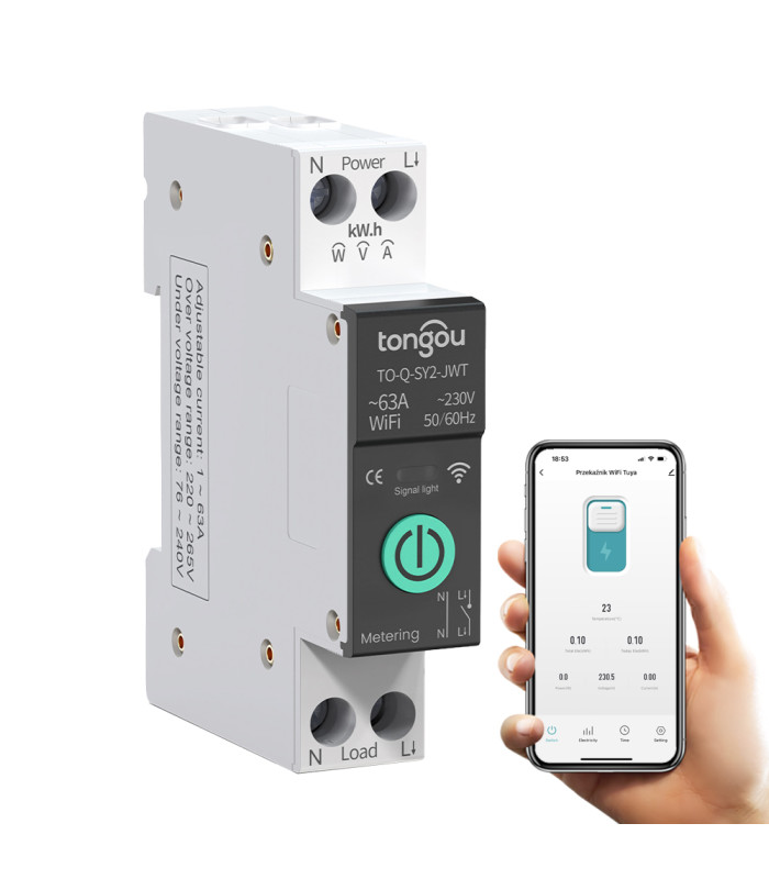 Przekaźnik WiFi Tongou