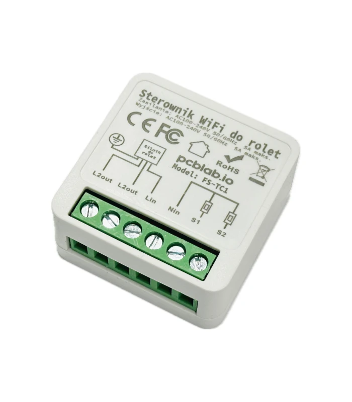 Inteligentny sterownik WiFi do rolet aplikacja TUYA i Smart Life