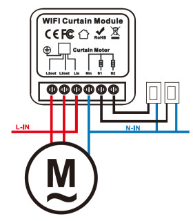 Inteligentny sterownik WiFi do rolet aplikacja TUYA i Smart Life