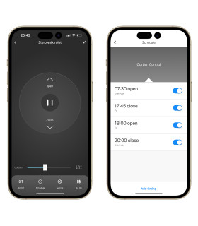 Inteligentny sterownik WiFi do rolet aplikacja TUYA i Smart Life