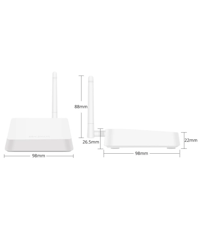 Bramka ZigBee 3.0 LAN RJ45 TUYA Smart Life USB-C antena 3dBi