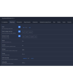 Przekaźnik ZigBee 63A* z pomiarem prądu na szynę DIN TUYA Smart Life HA