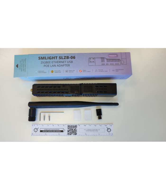 Adapter SLZB-06 Bramka Zigbee CC2652P Ethernet PoE USB LAN WIFI