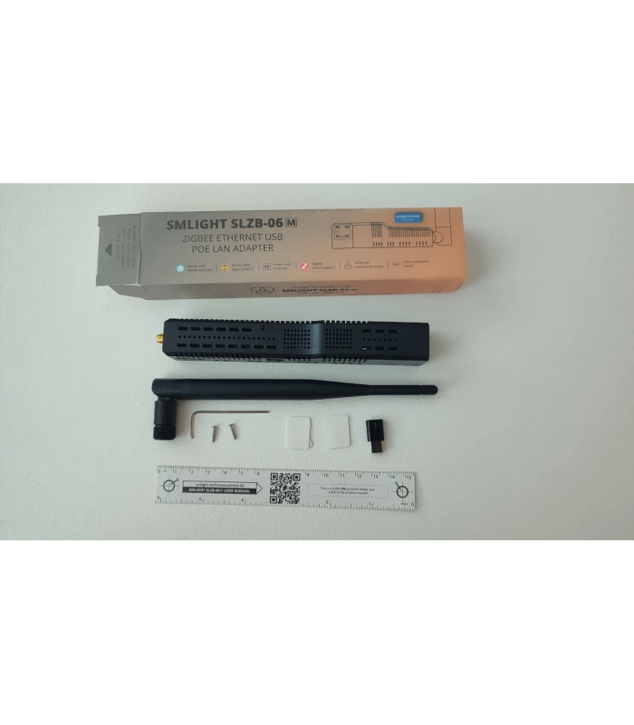 Adapter SLZB-06M Bramka Zigbee EFR32MG21 Ethernet PoE USB LAN WIFI