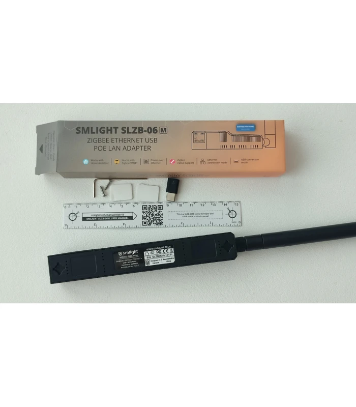 Adapter SLZB-06M Bramka Zigbee EFR32MG21 Ethernet PoE USB LAN WIFI