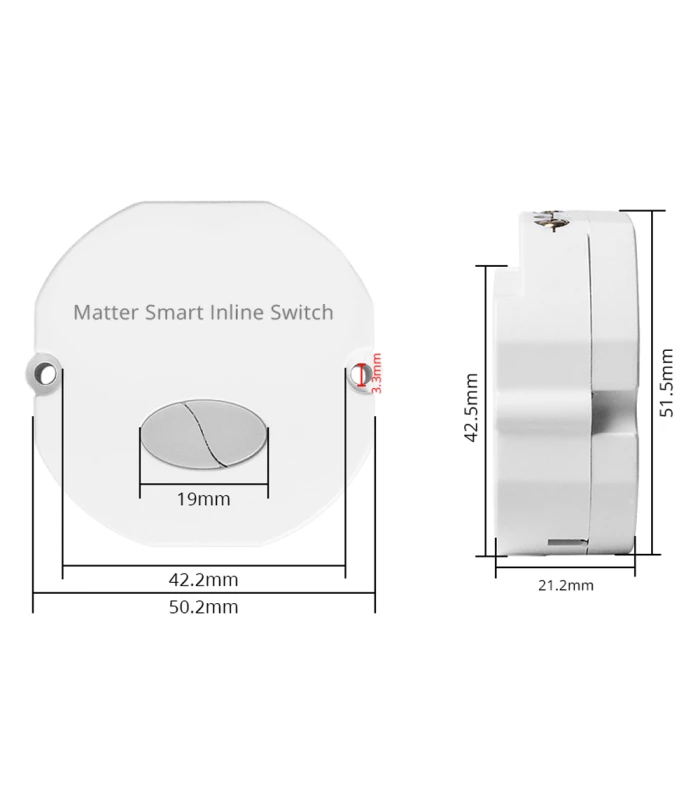 Przekaźnik MATTER WiFi Apple HomeKit Google Home Assistant TUYA