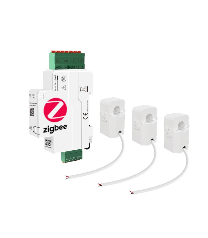 Dwukierunkowy licznik 3-fazowy z przekładnikami 120A ZigBee 3.0