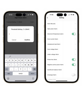 Licznik energii 3-fazowy 2-kierunkowy 120A ZigBee TUYA Home Assistant