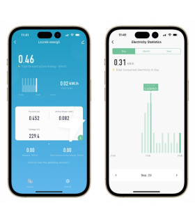 Licznik energii 3-fazowy 2-kierunkowy 120A ZigBee TUYA Home Assistant