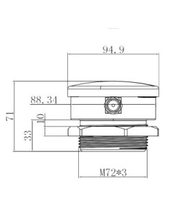 Czujnik poziomu cieczy wody napełnienia zbiornika ZigBee Tuya Smart Life Home Assistant