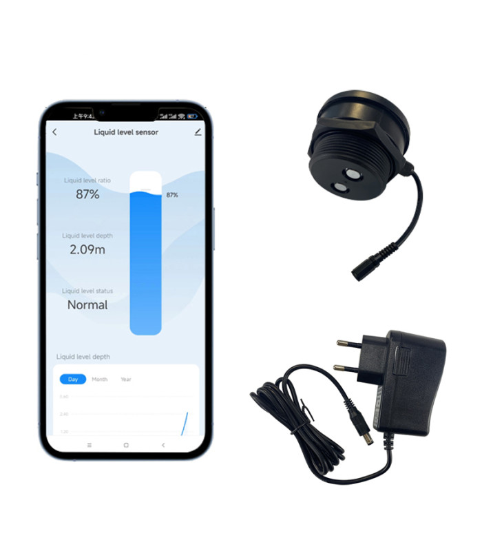 Czujnik poziomu cieczy wody napełnienia zbiornika ZigBee Tuya Smart Life Home Assistant