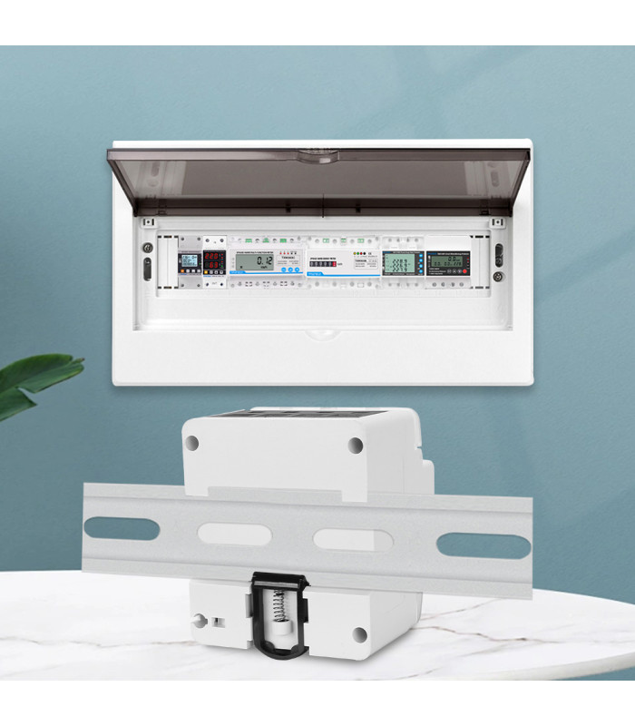 Jednofazowy licznik energii 2-kierunkowy PV przekaźnik 100A WiFi TUYA