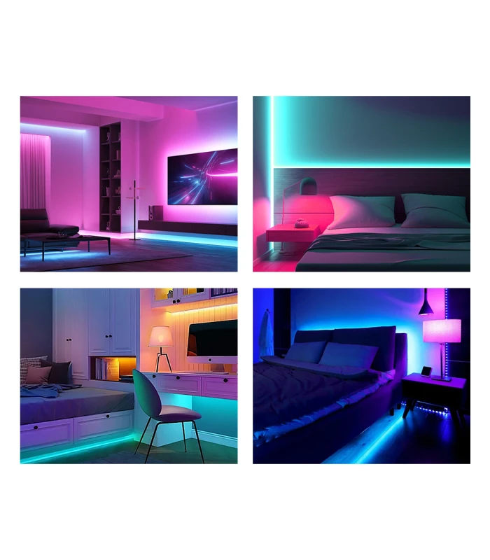 Sterownik WiFi 5 w 1 do taśm LED RGB CCT ściemniacz TUYA Smart