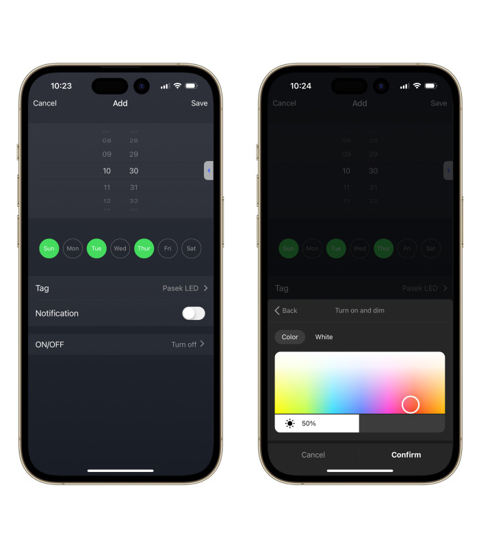 Sterownik WiFi 5 w 1 do taśm LED RGB CCT ściemniacz TUYA Smart