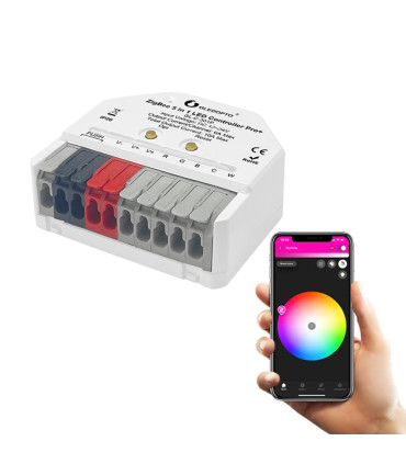 Sterownik ZigBee 5 w 1 do taśm pasek LED Home Assistant Hue TUYA