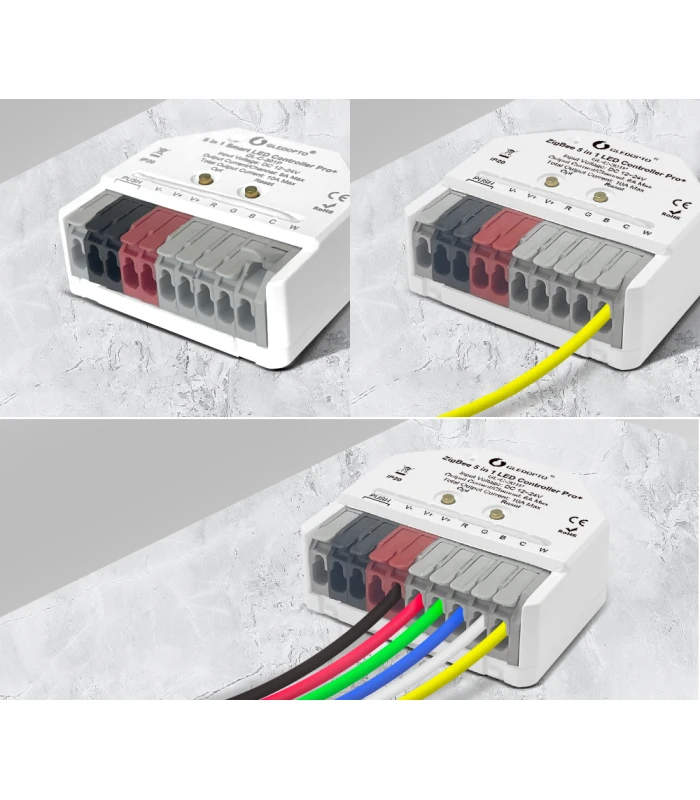 Sterownik ZigBee 5 w 1 do taśm pasek LED Home Assistant Hue TUYA