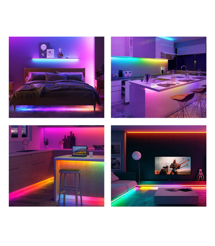 Sterownik WLED Magic Pixel LED WiFi ESP32 Home Assistant WS281x