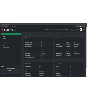 SLZB-06p10 Adapter Zigbee CC2674P10 Ethernet PoE USB LAN WIFI