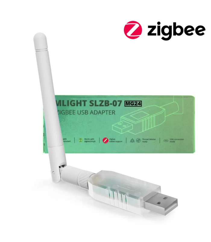 Mini Adapter ZigBee SLZB-07MG24 USB EFR32MG24 do Home Assistant