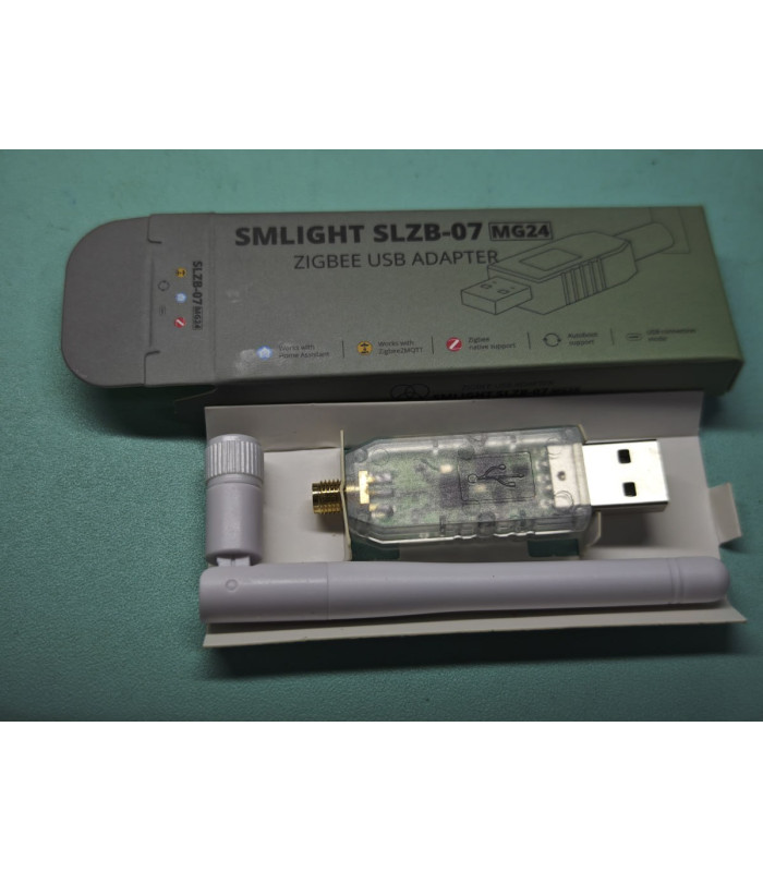 Mini Adapter ZigBee SLZB-07MG24 USB EFR32MG24 do Home Assistant