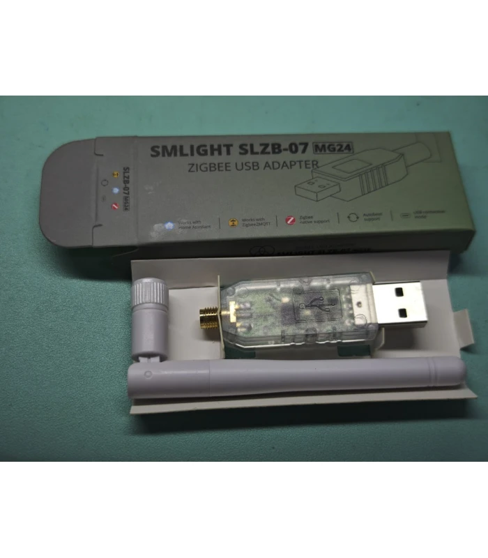 Mini Adapter ZigBee SLZB-07MG24 USB EFR32MG24 do Home Assistant