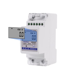 Dwukierunkowy 1-fazowy licznik energii elektrycznej wyświetlacz LCD