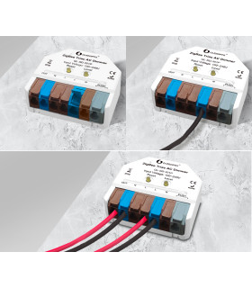 Inteligentny MINI ściemniacz ZigBee 3.0 do puszki Philips Hue TUYA HA