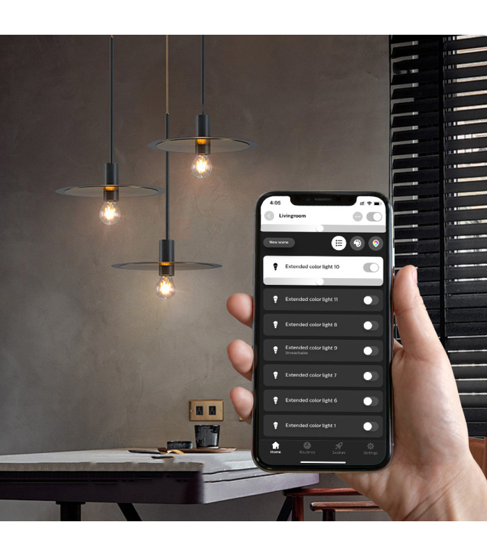 Inteligentny MINI ściemniacz ZigBee 3.0 do puszki Philips Hue TUYA HA