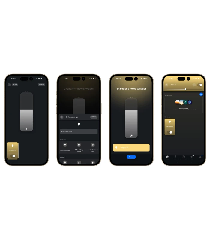 Inteligentny MINI ściemniacz ZigBee 3.0 do puszki Philips Hue TUYA HA