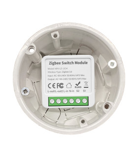 Podwójny Przekaźnik Włącznik 10A ZigBee TUYA Smart Home Assistant