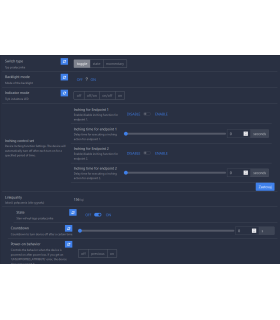 Podwójny Przekaźnik Włącznik 10A ZigBee TUYA Smart Home Assistant