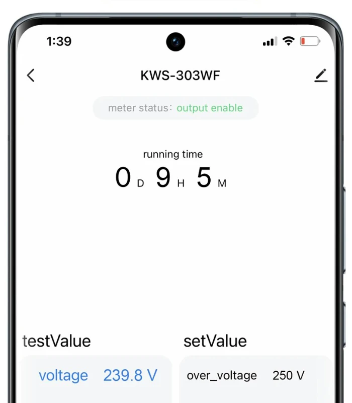 Licznik WiFi TUYA energii prądu watomierz przekaźnik 40A LCD na szynę DIN