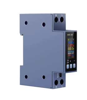 Licznik energii elektrycznej z przekaźnikiem 40A i wyświetlaczem LCD