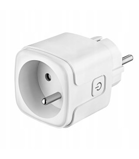 Gniazdko WiFi TUYA Smart Life Wtyczka 3680W pomiar prądu energii watomierz