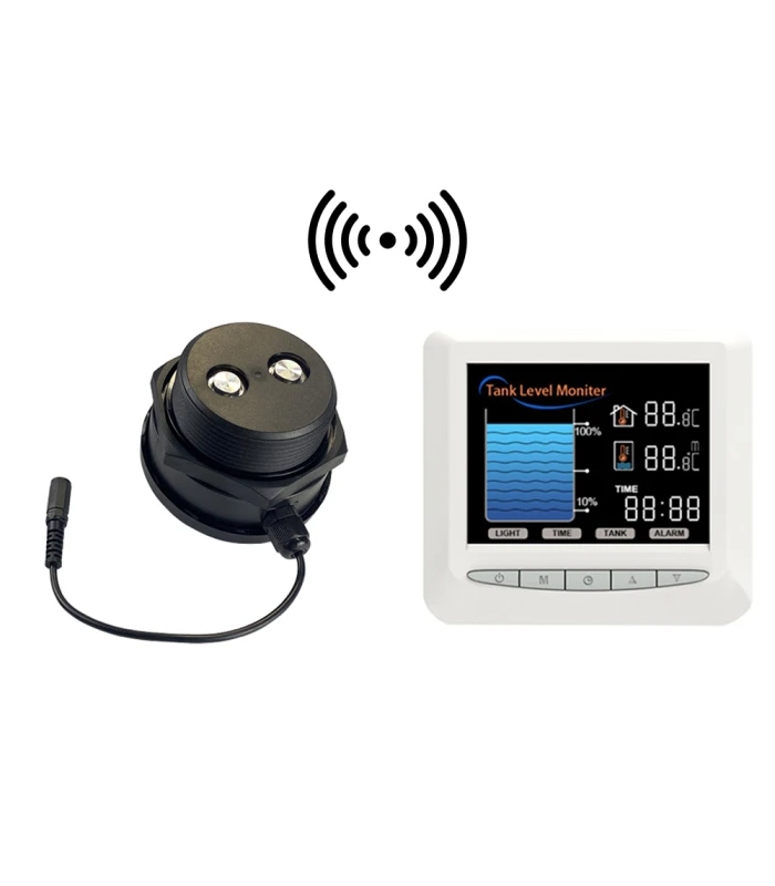 Czujnik poziomu cieczy z wyświetlaczem LCD