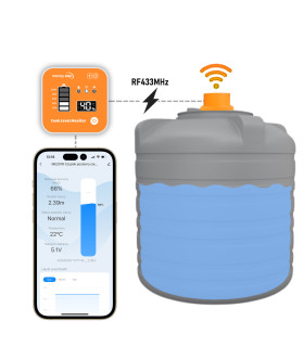 Czujnik poziomu cieczy wody napełnienia zbiornika WiFi Tuya Smart Life